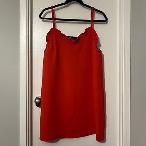 Topshop Ruffle Mini Dress